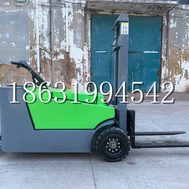 泌阳县小型电动叉车1吨2吨步行站驾式电瓶堆高充电装卸车液压升降车铲车